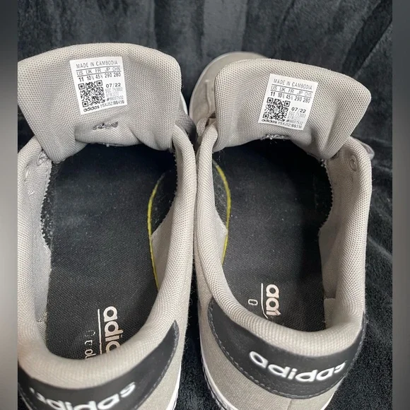 adidas Gray and Black Sneakers - Picture 14 of 14